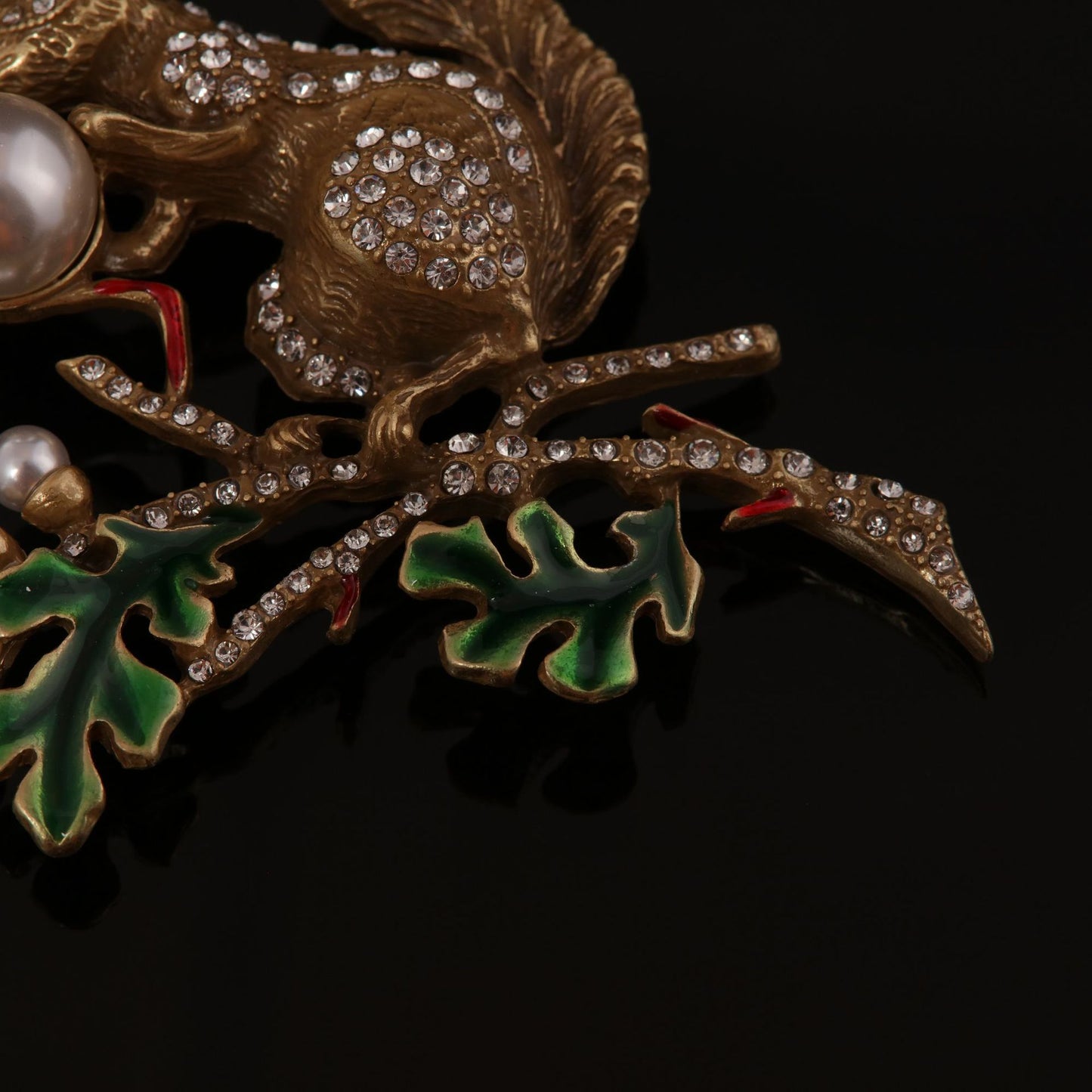 Vintage Enamel Elegant Handcrafted Brooches for Men