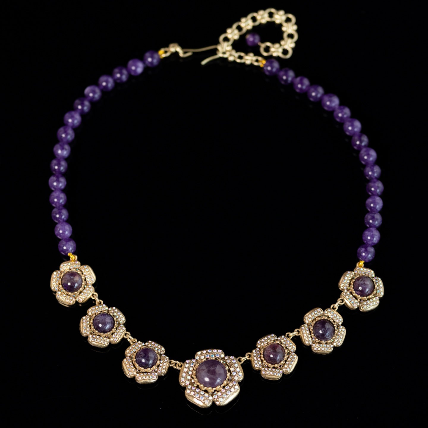 Vintage Floral Chic Elegant Necklace Gift Jewelry