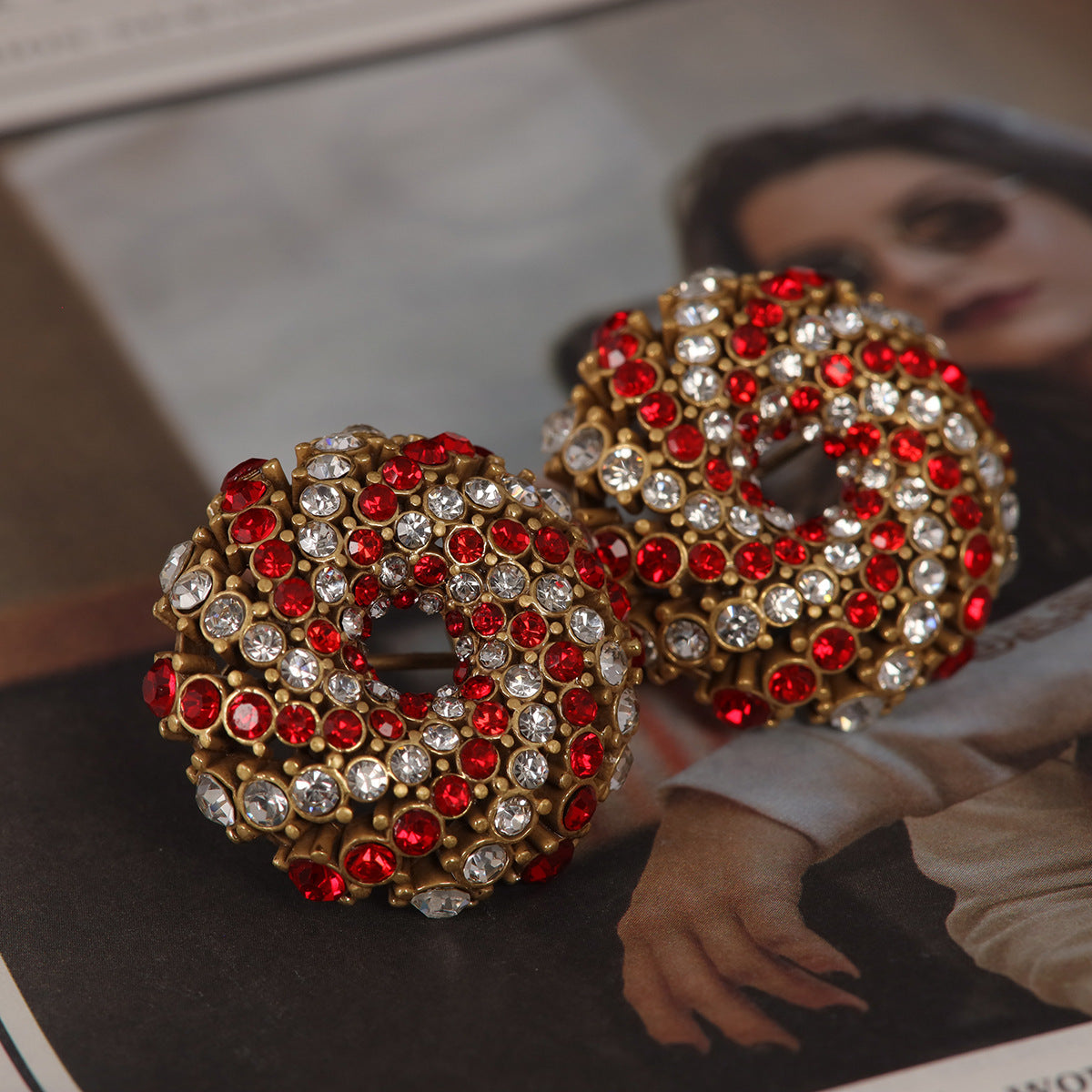 Vintage Elegant Handcrafted Luxury Earrings for Women