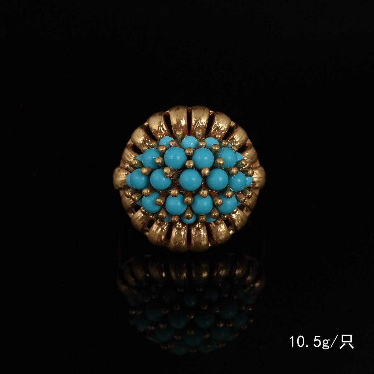 Vintage Geometric Timeless Handcrafted Open Ring