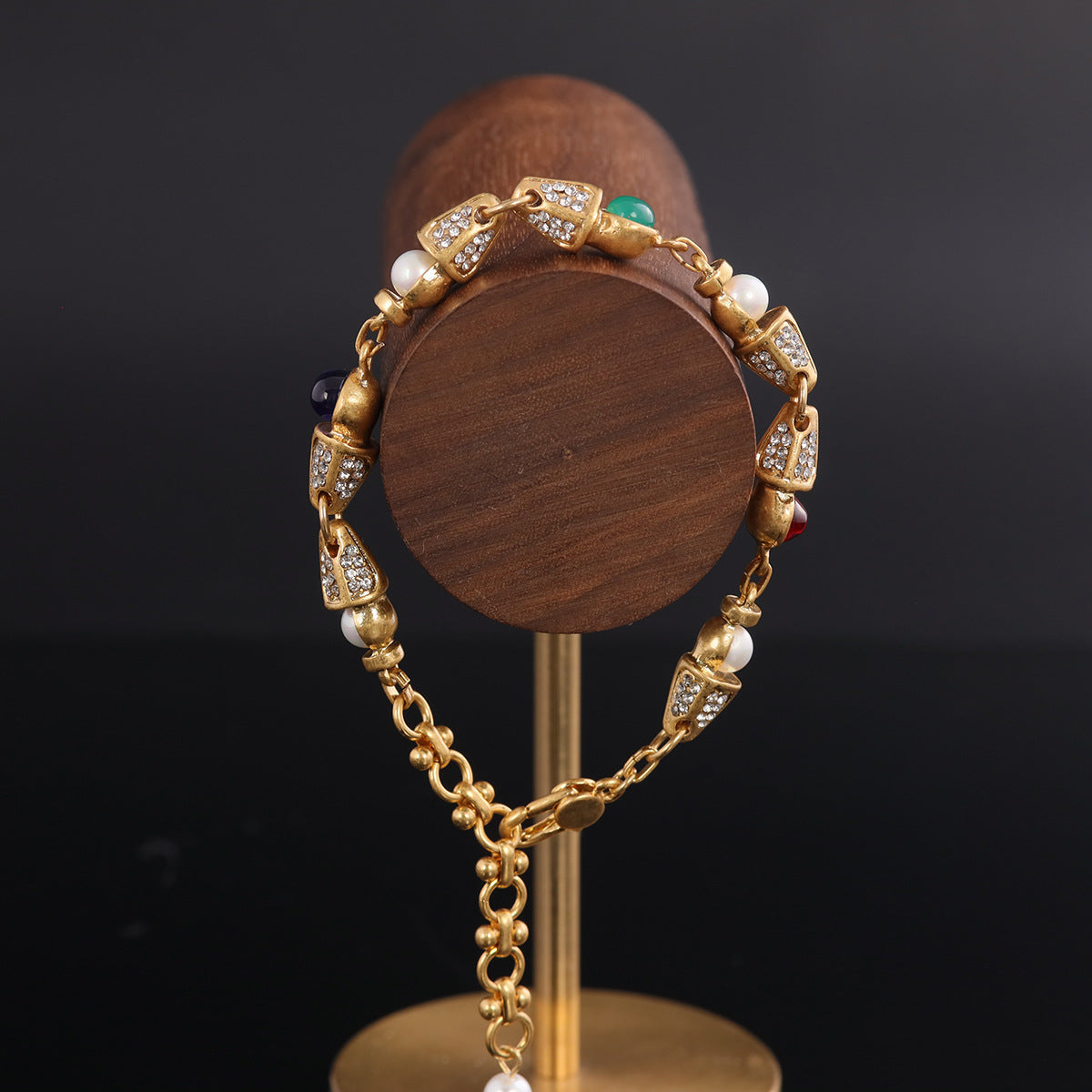 Vintage Agate Boho Classic Bracelet for Men