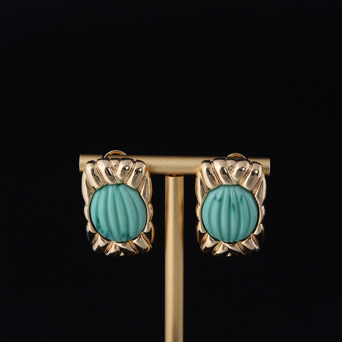 Vintage Geometric Elegant Statement Earrings Timeless Style