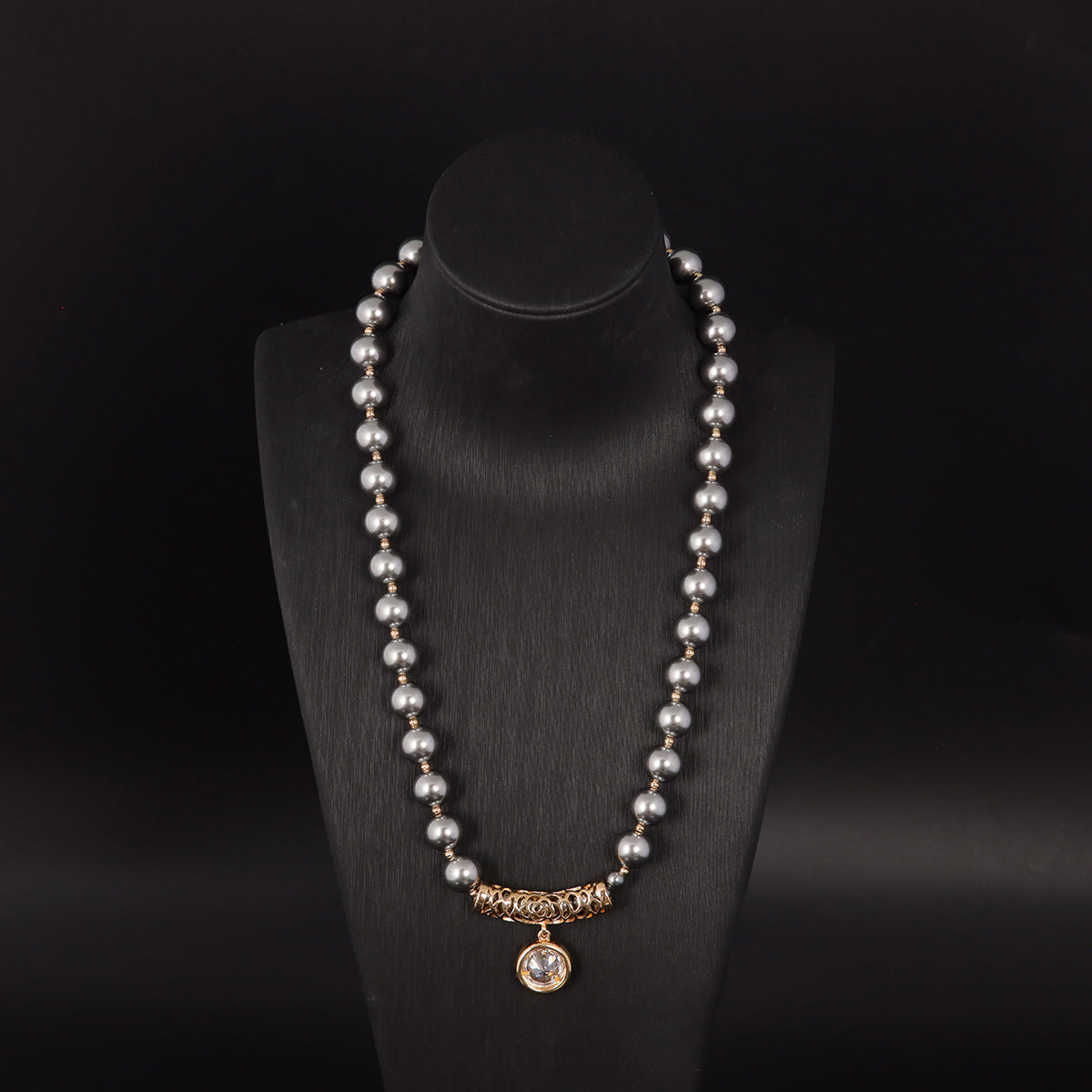 Vintage Pearl Baroque Classic Handcrafted Necklace Handcrafted Design