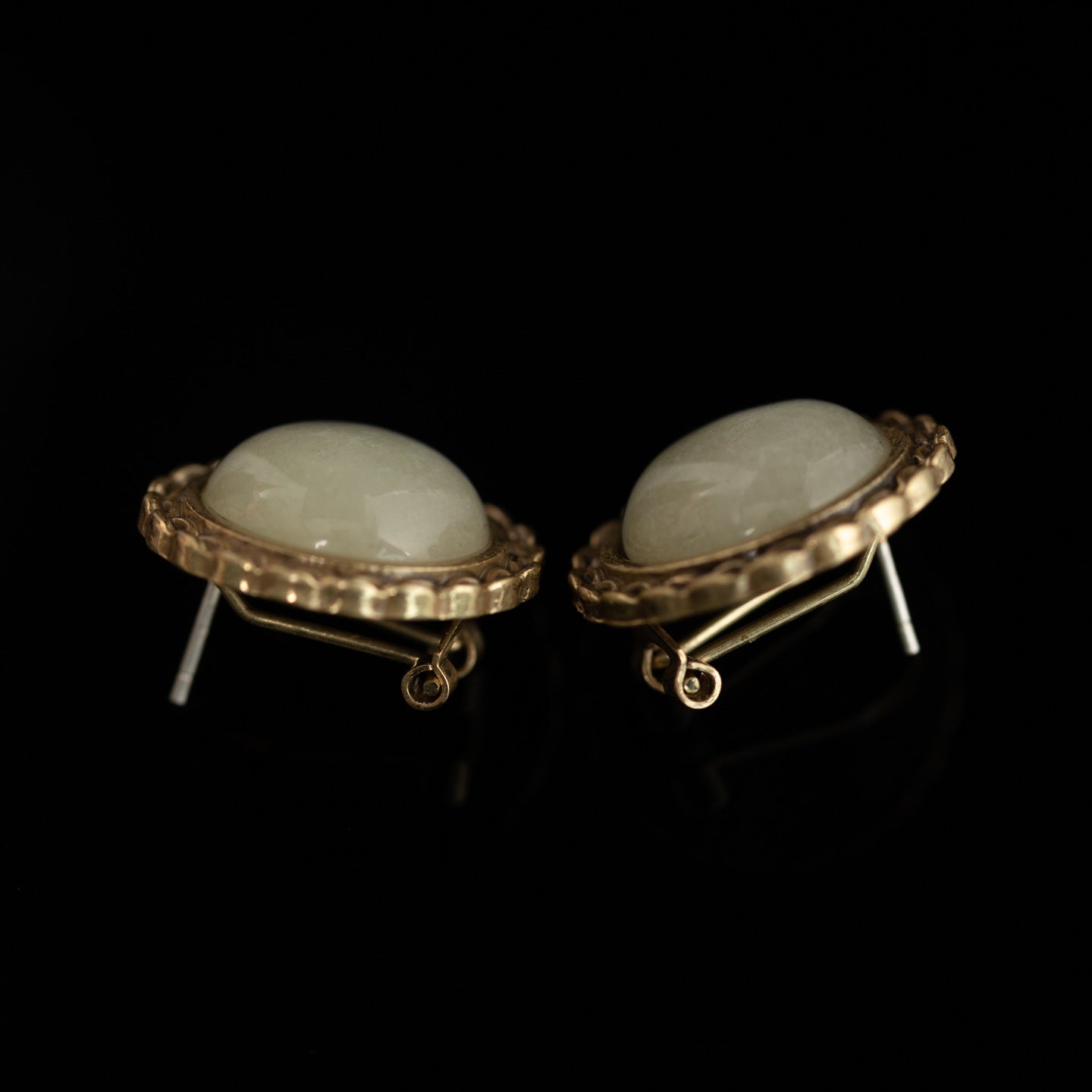 Vintage Natural Stone Timeless Handcrafted Earrings for Ladies