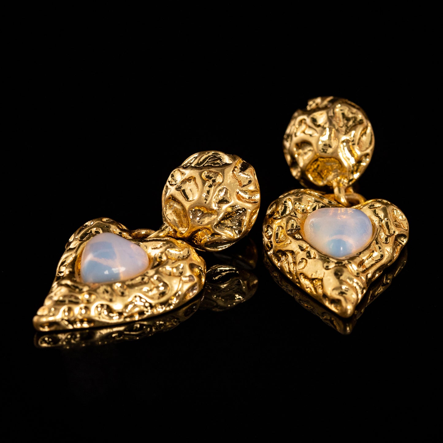 Vintage Star Elegant Polished Earrings for Ladies