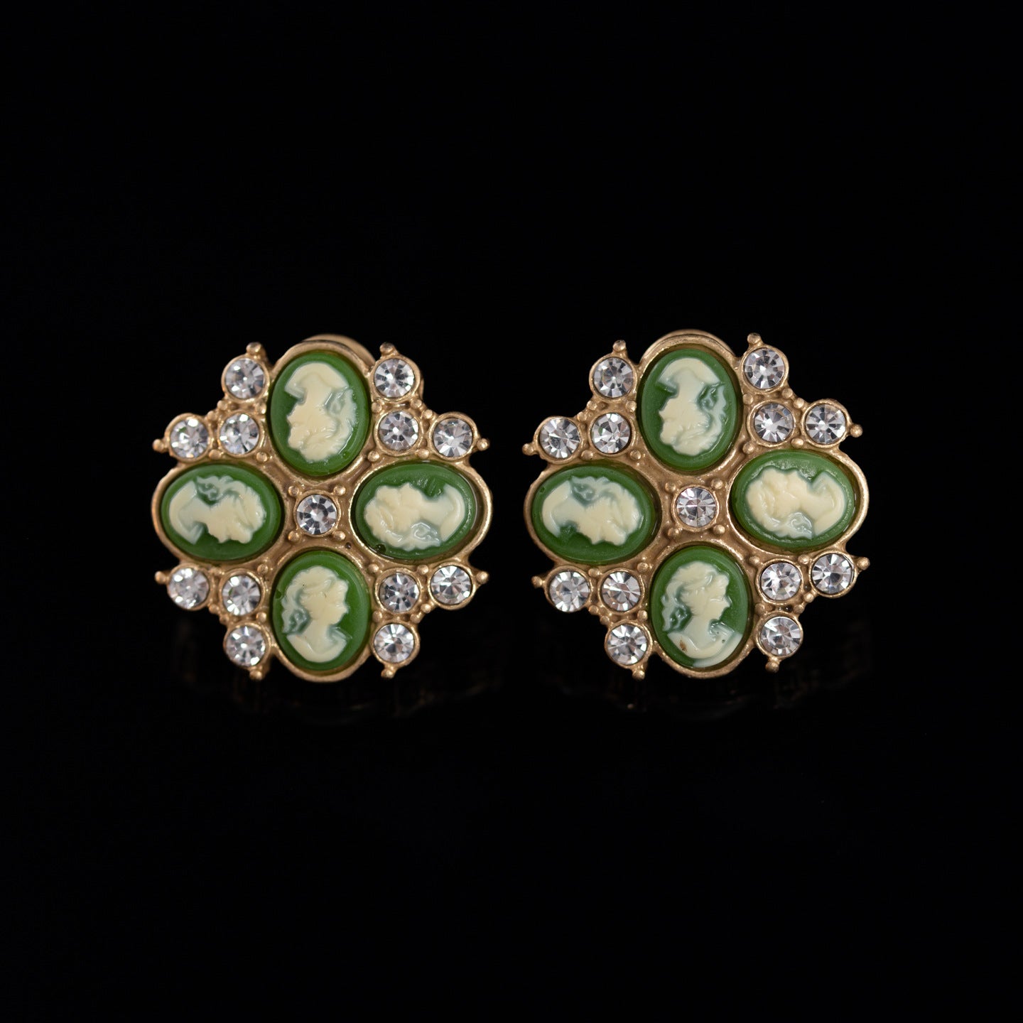 Vintage Statement Handcrafted Chic Earrings Gift Jewelry