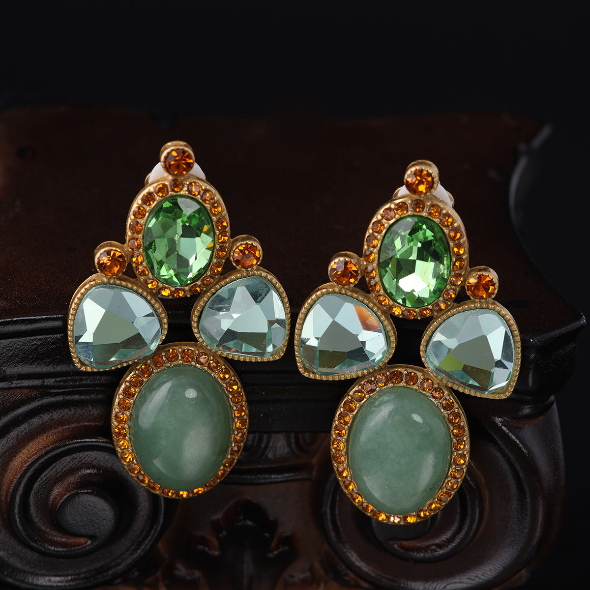 Vintage Geometric Timeless Handcrafted Earrings for Ladies