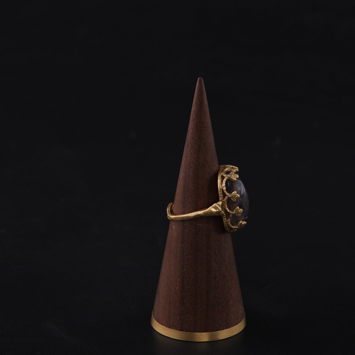 Vintage Geometric Refined Handcrafted Open Ring Handcrafted Design