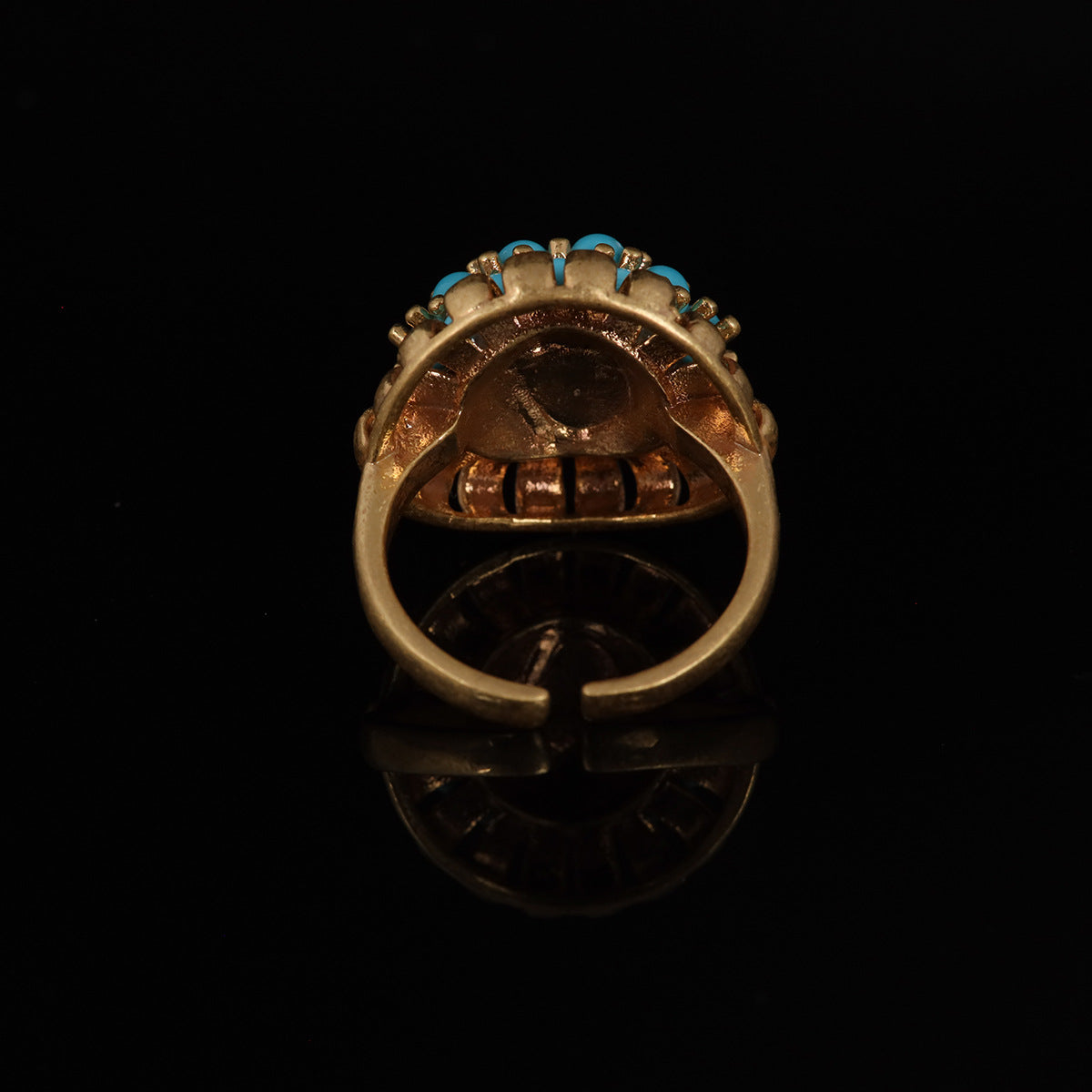 Vintage Geometric Timeless Handcrafted Open Ring