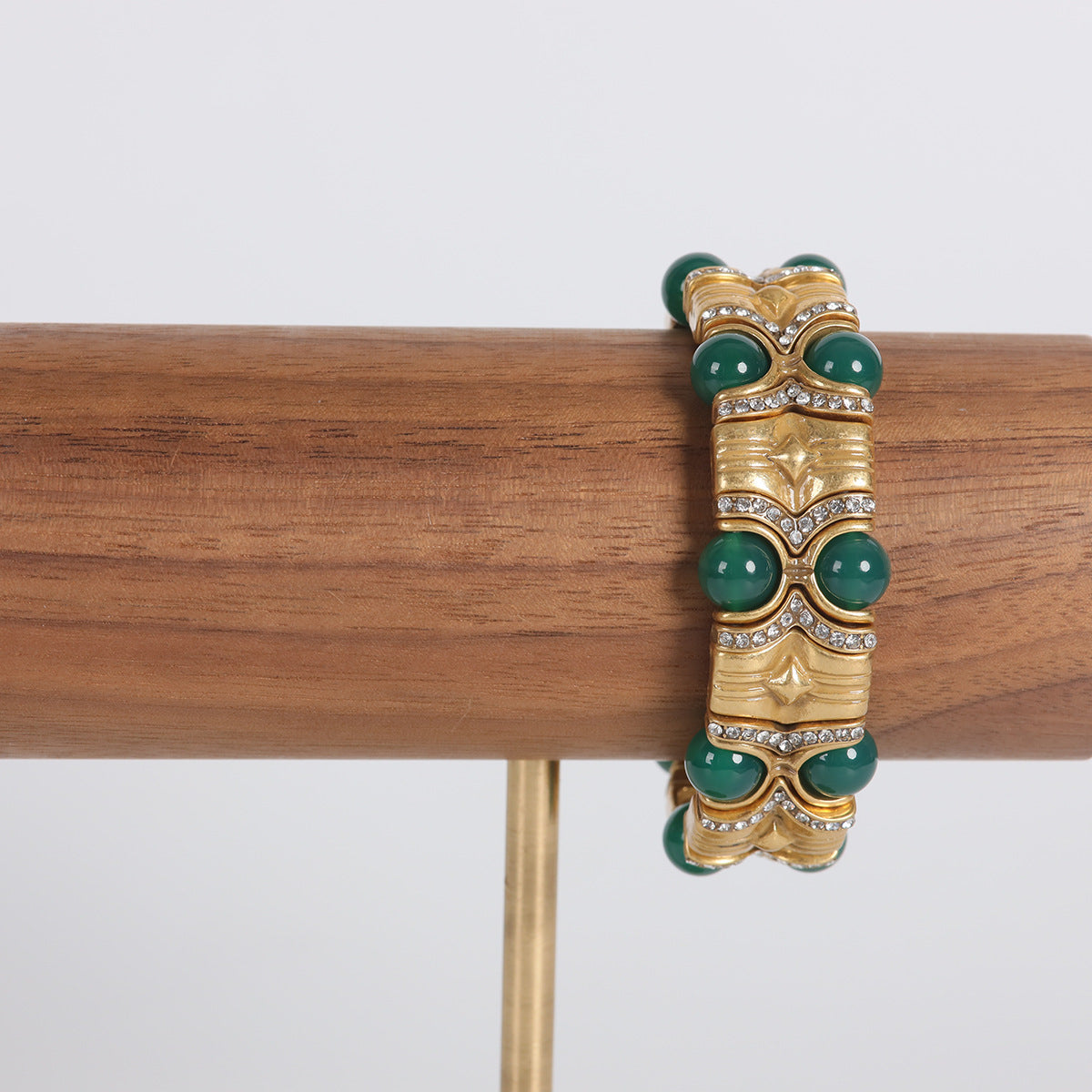 Vintage Agate Geometric Refined Handcrafted Bracelet Handcrafted Design