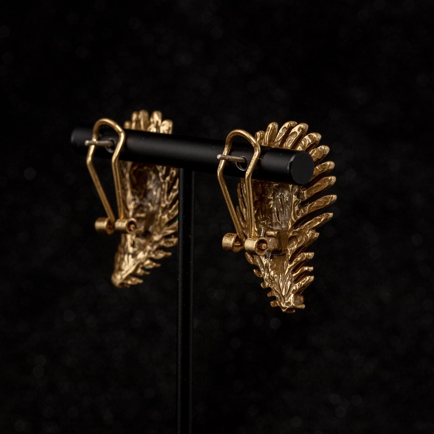 Vintage Leaf Classic Chic Earrings Gift Jewelry