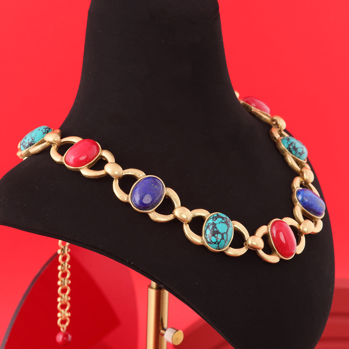 Vintage Geometric Artisan Timeless Necklace Timeless Style