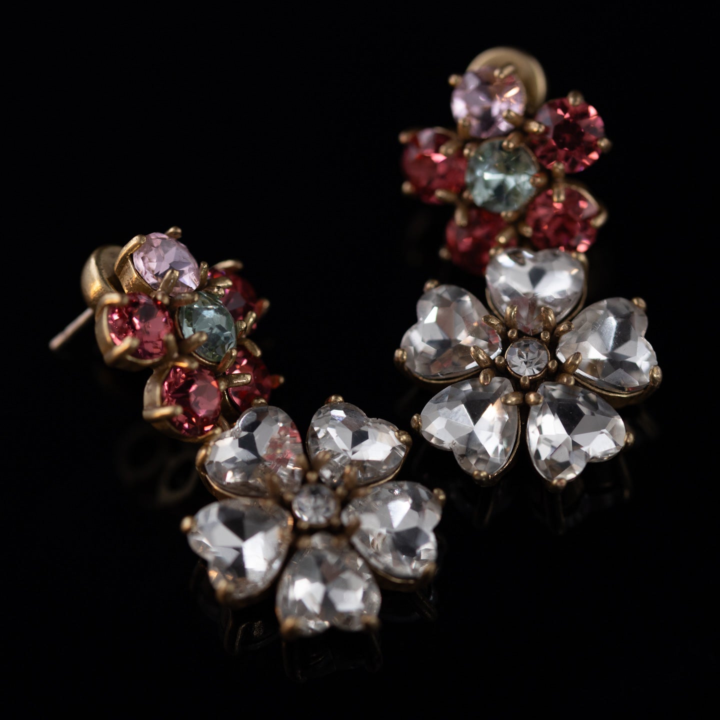 Vintage Floral Refined Luxury Earrings Gift Jewelry
