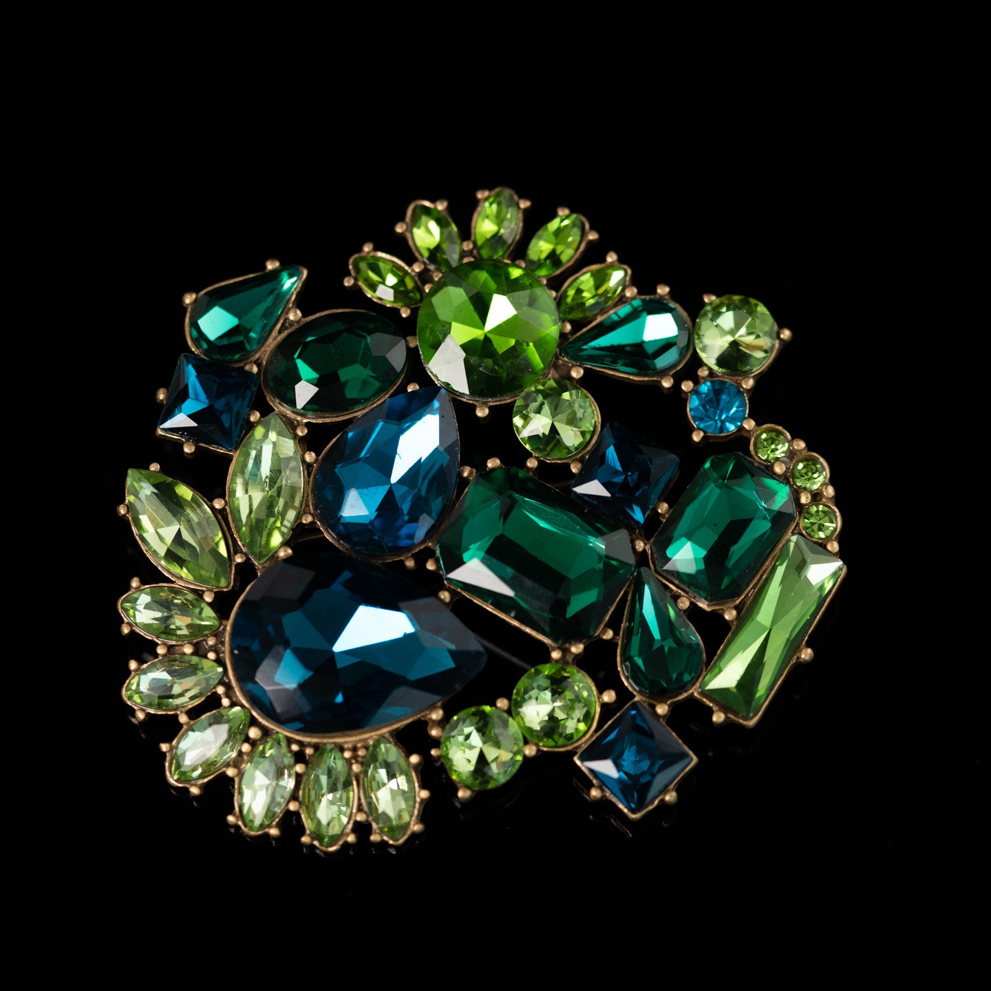 Vintage Cross Artisan Handcrafted Brooches for Men