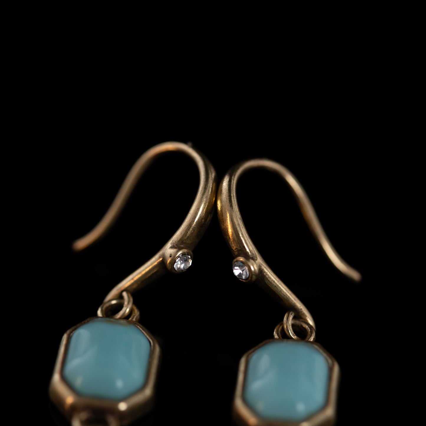 Vintage Natural Stone Geometric Statement Handcrafted Earrings for Women