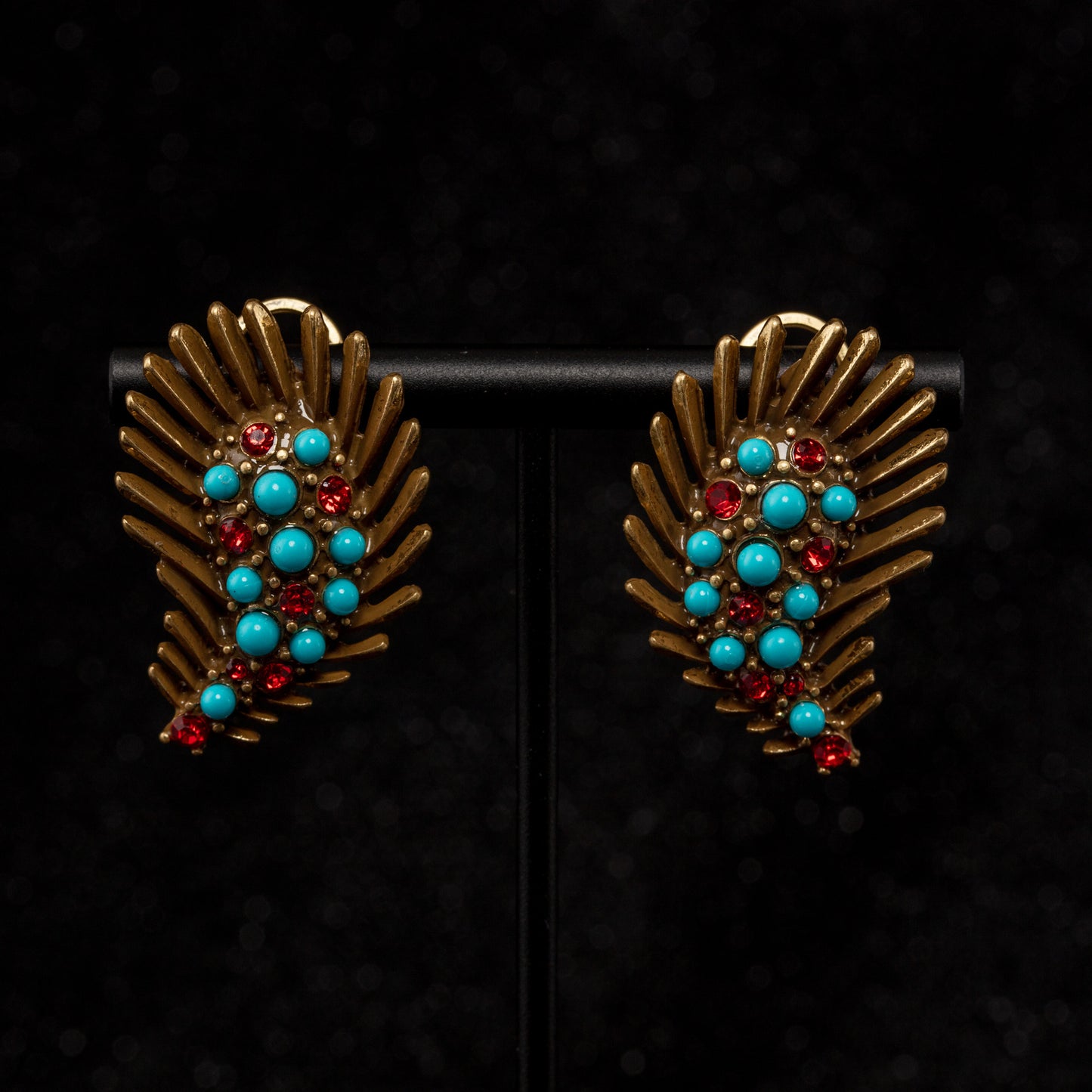 Vintage Leaf Classic Chic Earrings Gift Jewelry