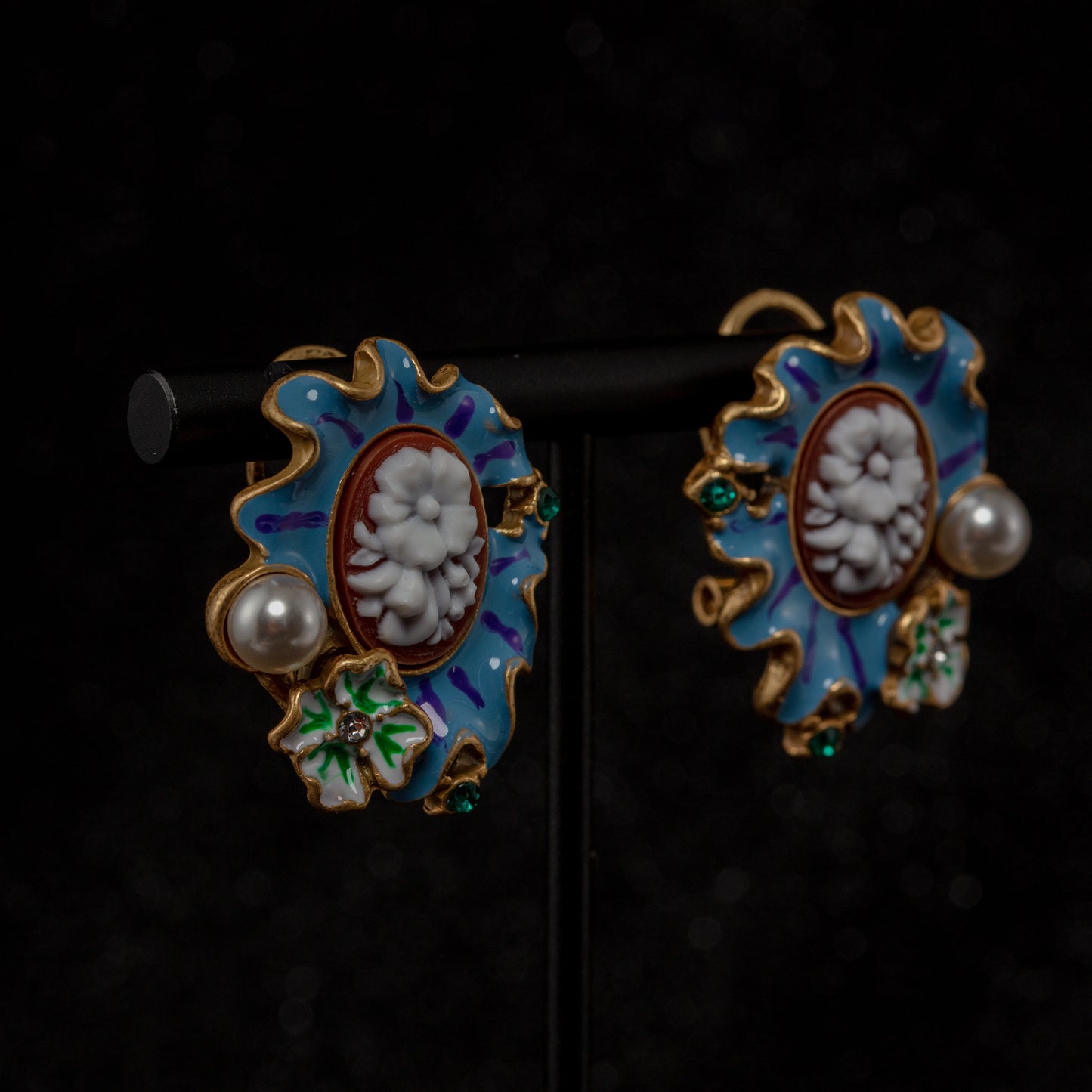 Vintage Pearl Luxury Elegant Earrings Gift Jewelry