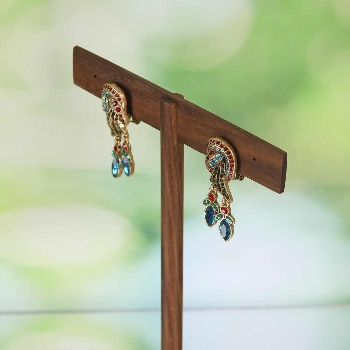 Vintage Elegant Handcrafted Artisan Earrings Timeless Style