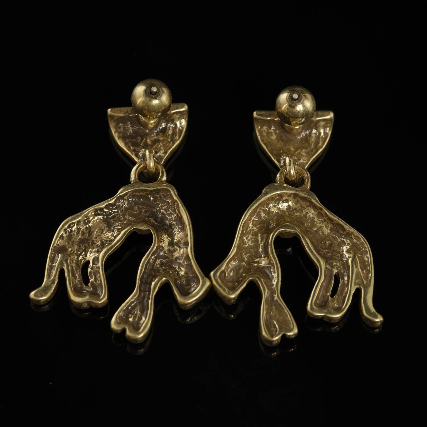 Vintage Elegant Statement Timeless Earrings Handcrafted Design