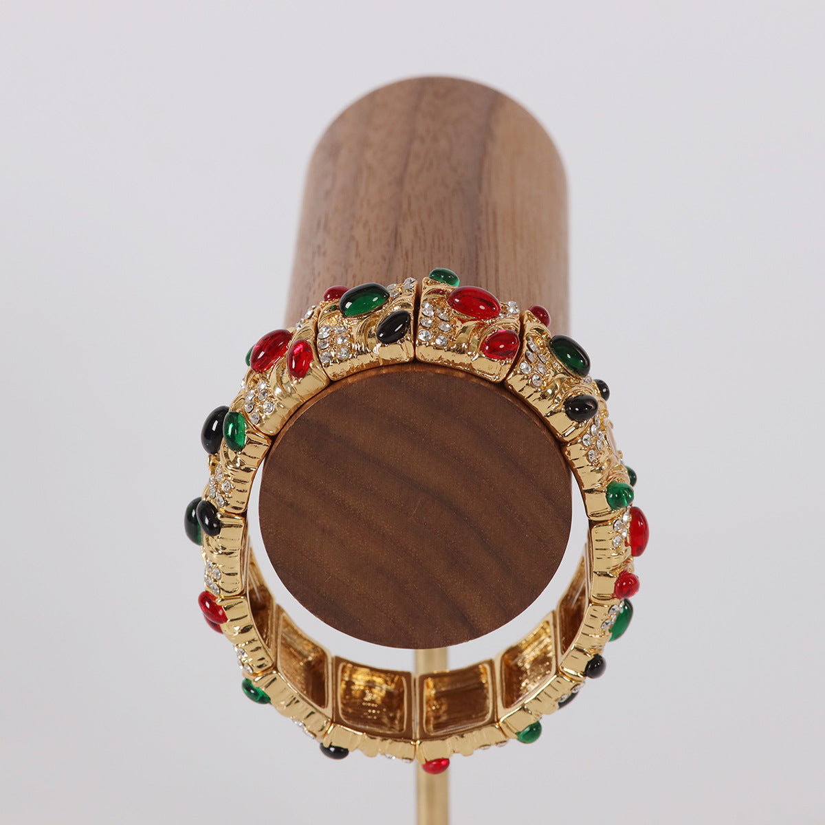Vintage Minimalist Timeless Stone Inlay Bracelet for Men