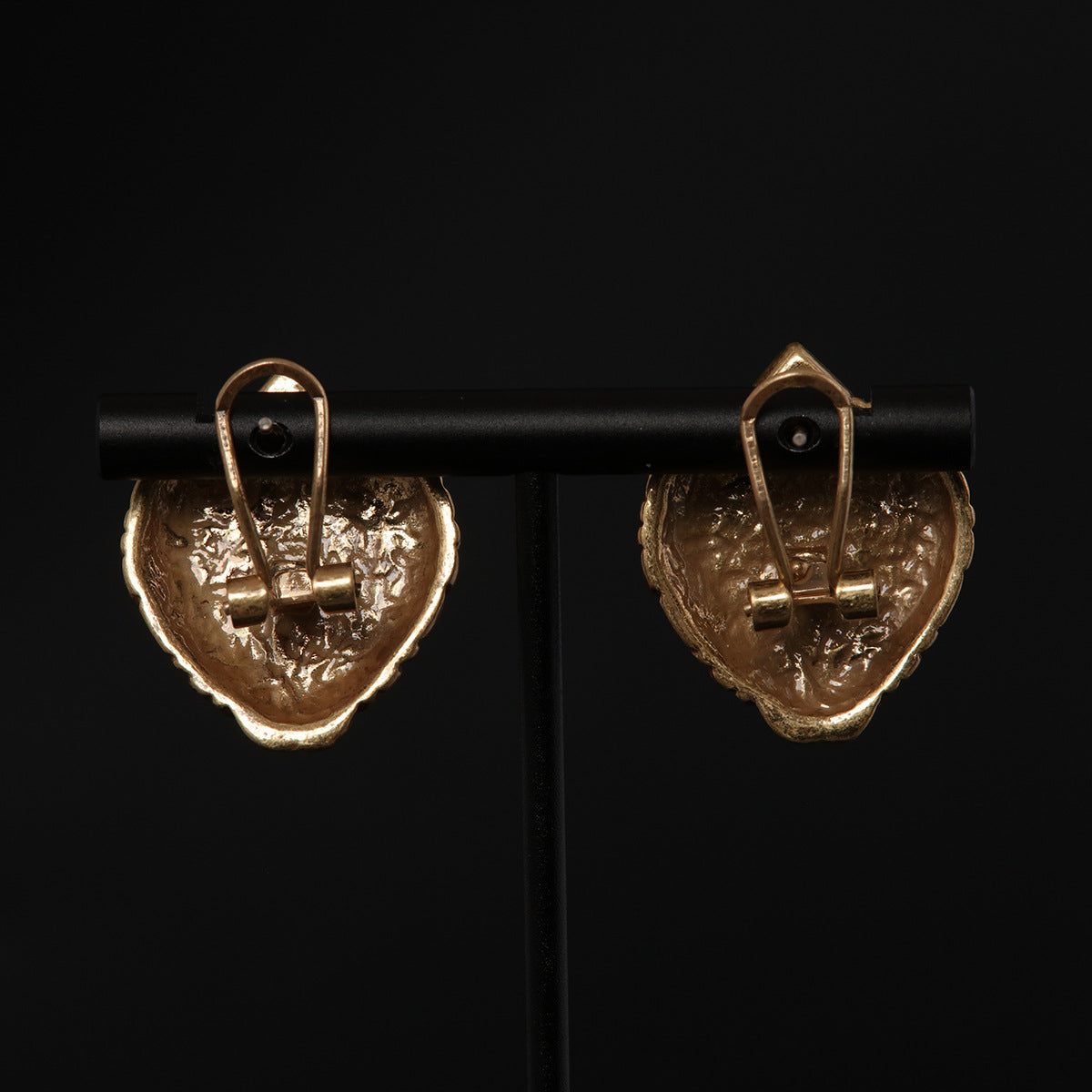 Vintage Heart Chic Luxury Earrings for Women