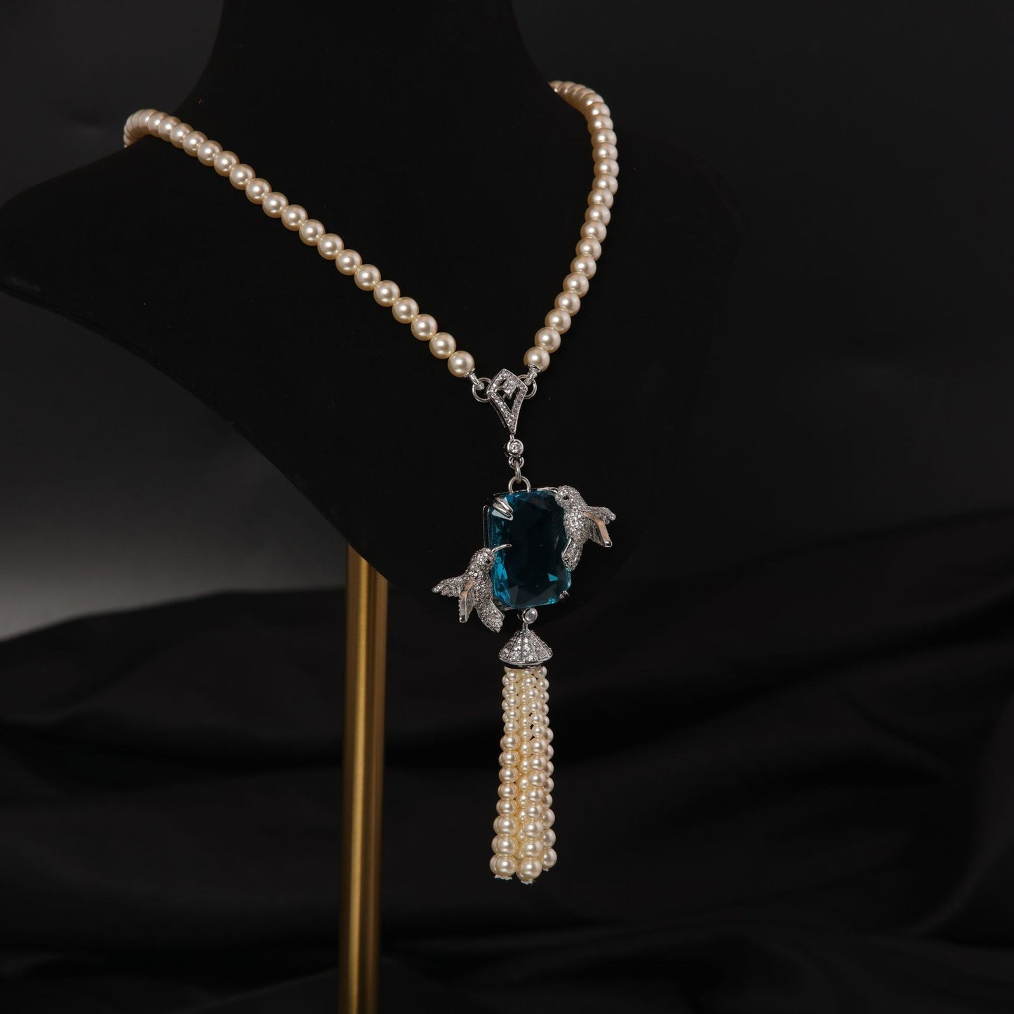 Vintage Heart Elegant Elegant Necklace for Ladies