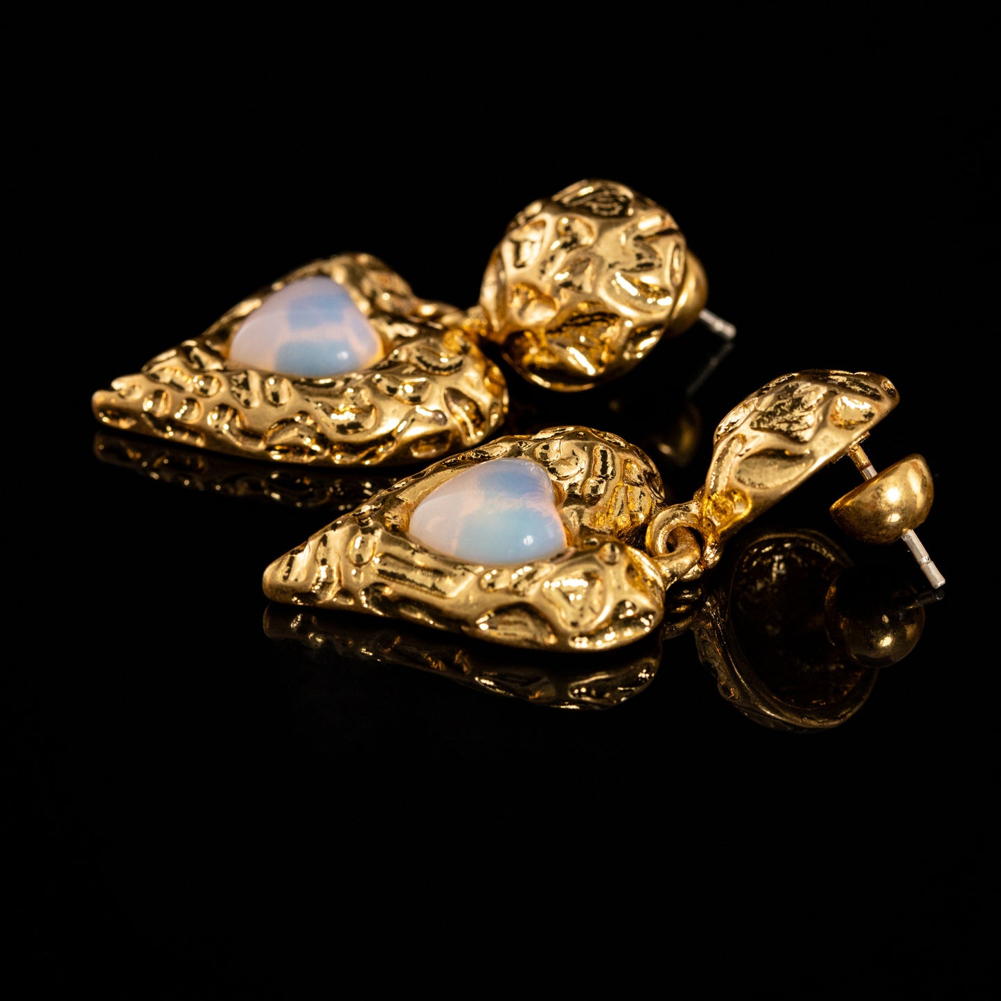 Vintage Star Elegant Polished Earrings for Ladies