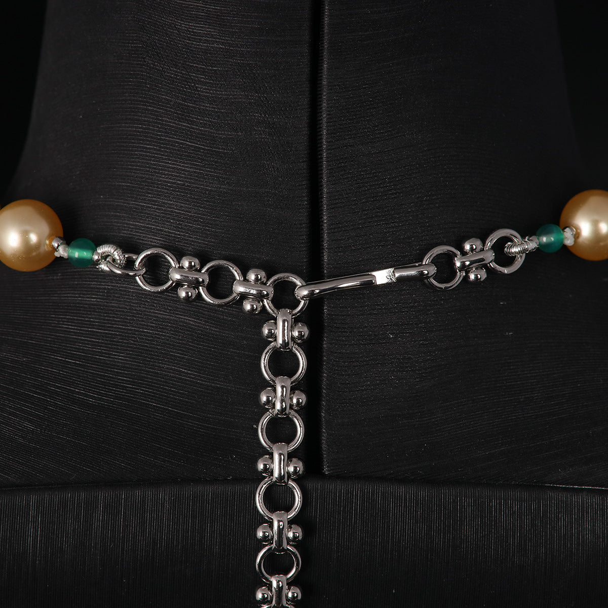 Vintage Glass Statement Elegant Necklace for Ladies