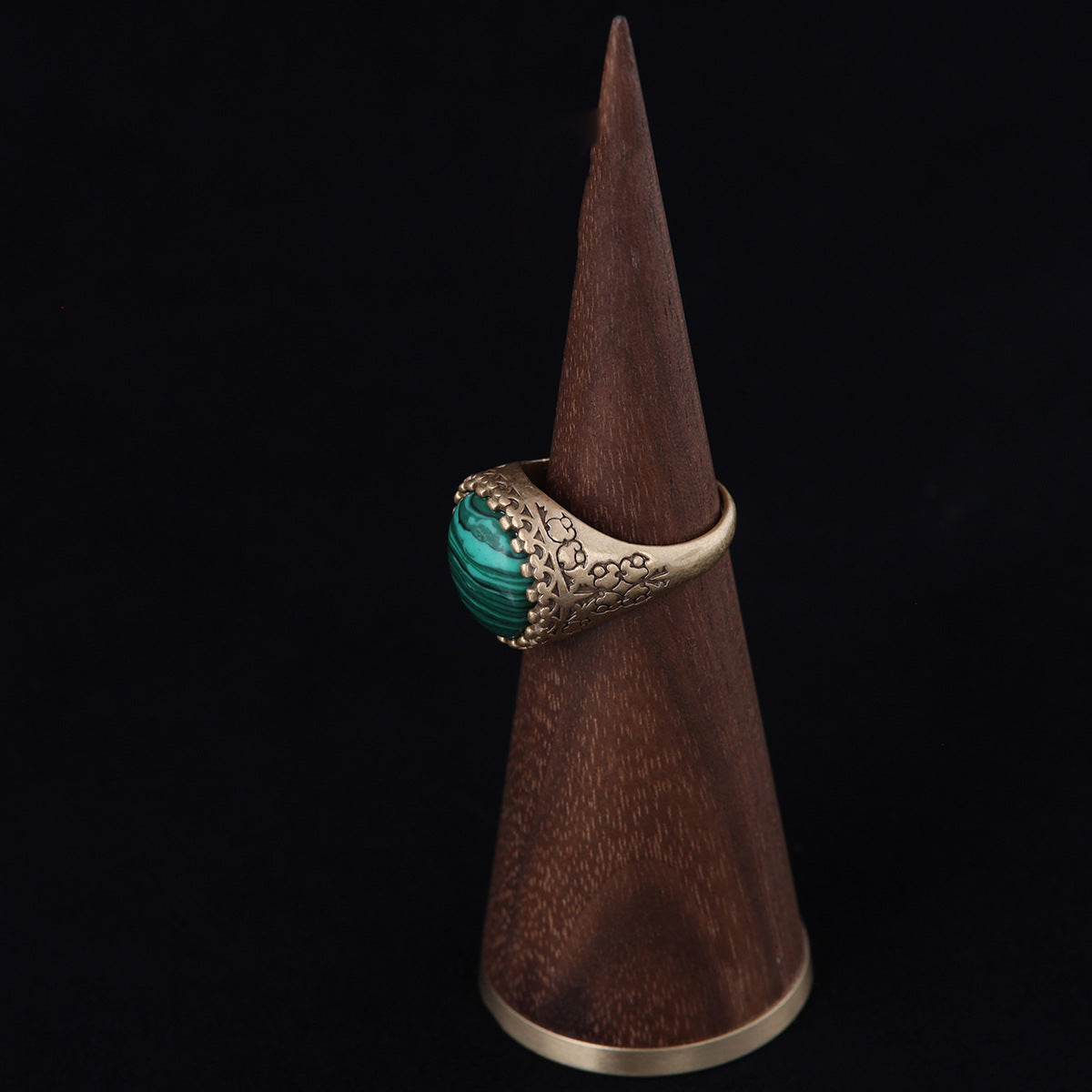 Vintage Geometric Elegant Refined Open Ring Timeless Style