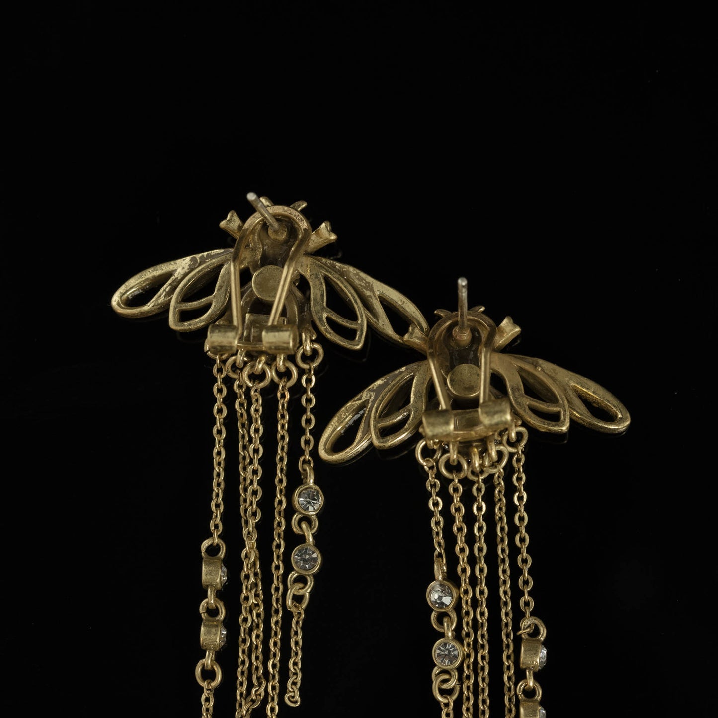 Vintage Crystal Star Classic Earrings Timeless Style