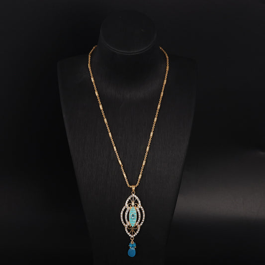 Vintage Artisan Refined Statement Necklace Gift Jewelry