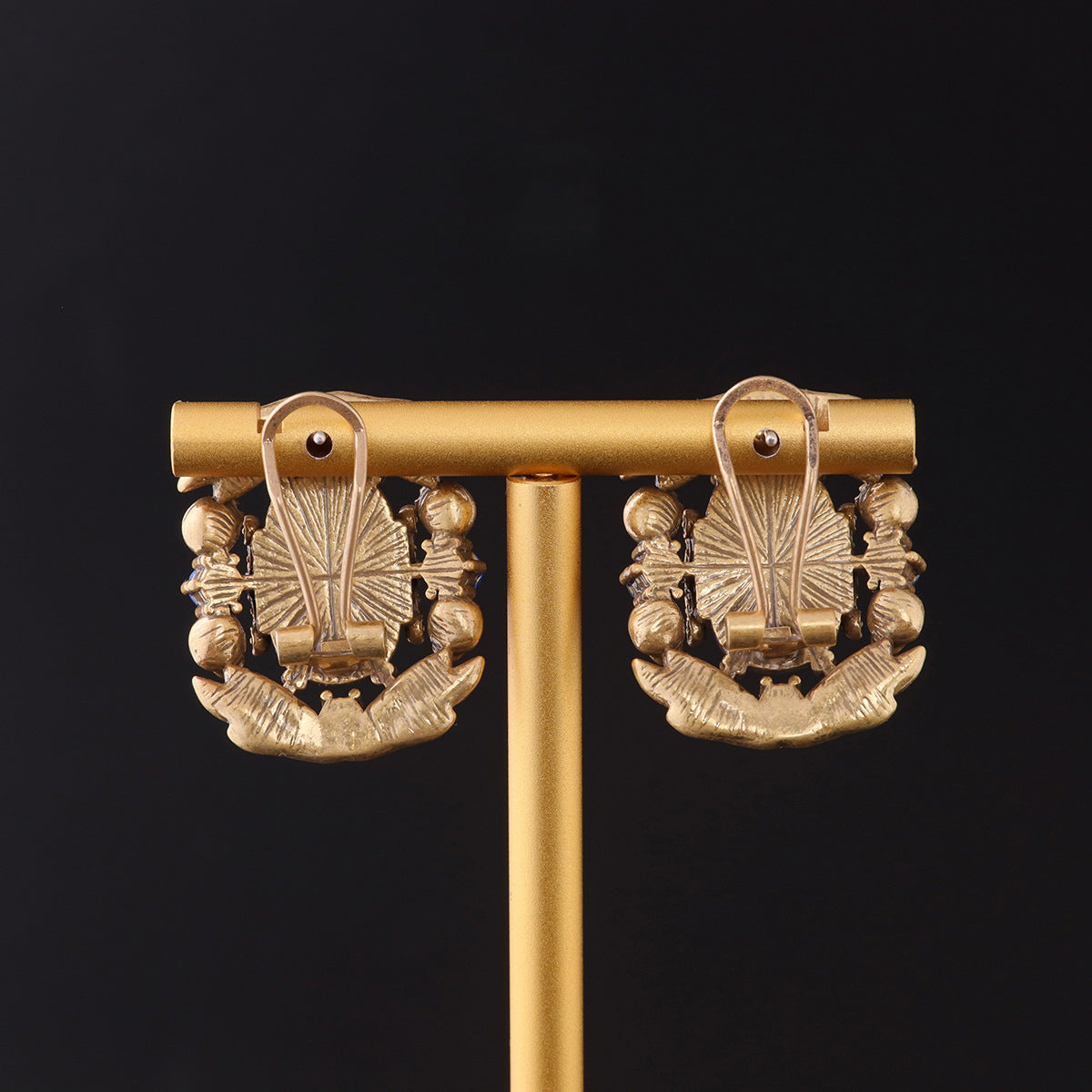 Vintage Geometric Artisan Timeless Earrings Gift Jewelry