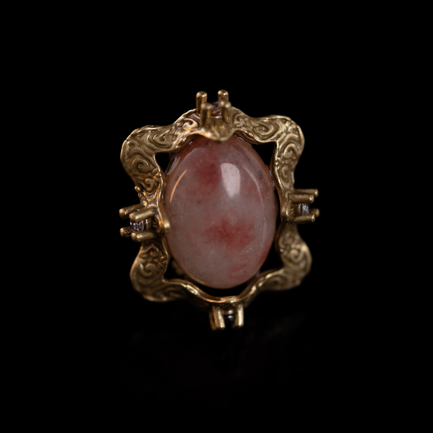 Vintage Natural Stone Timeless Handcrafted Earrings Handcrafted Design