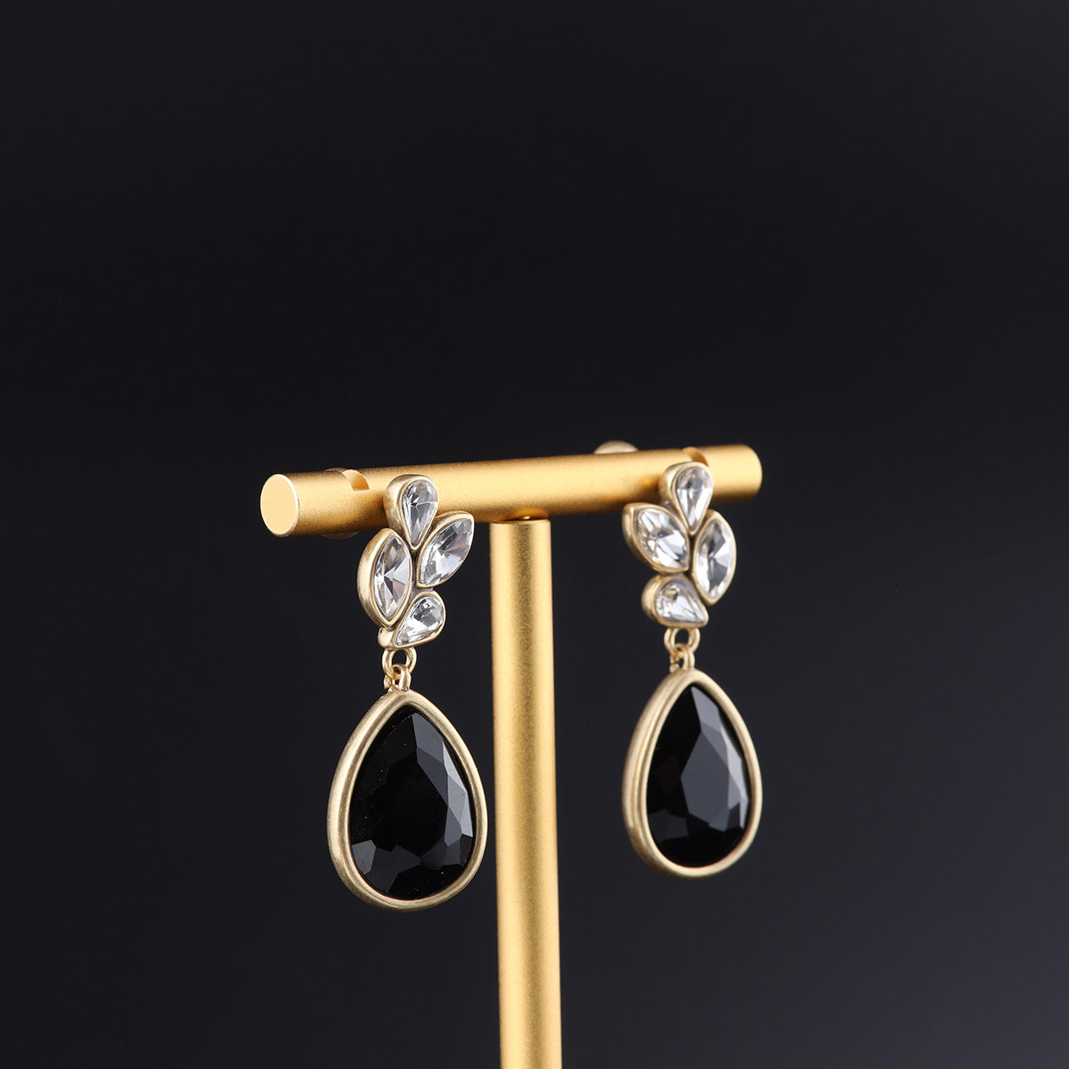 Vintage Cubic Zirconia Refined Earrings for Women