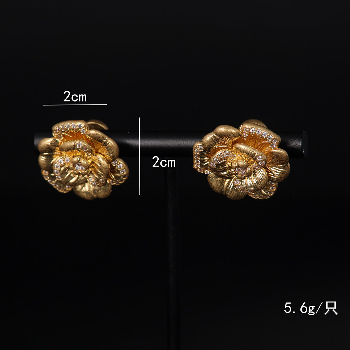 Vintage Floral Timeless Luxury Earrings for Ladies