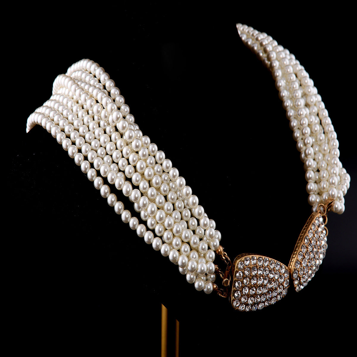 Vintage Geometric Luxury Handcrafted Necklace for Ladies