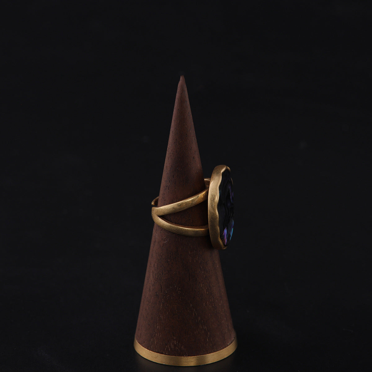 Vintage Shell Geometric Elegant Open Ring