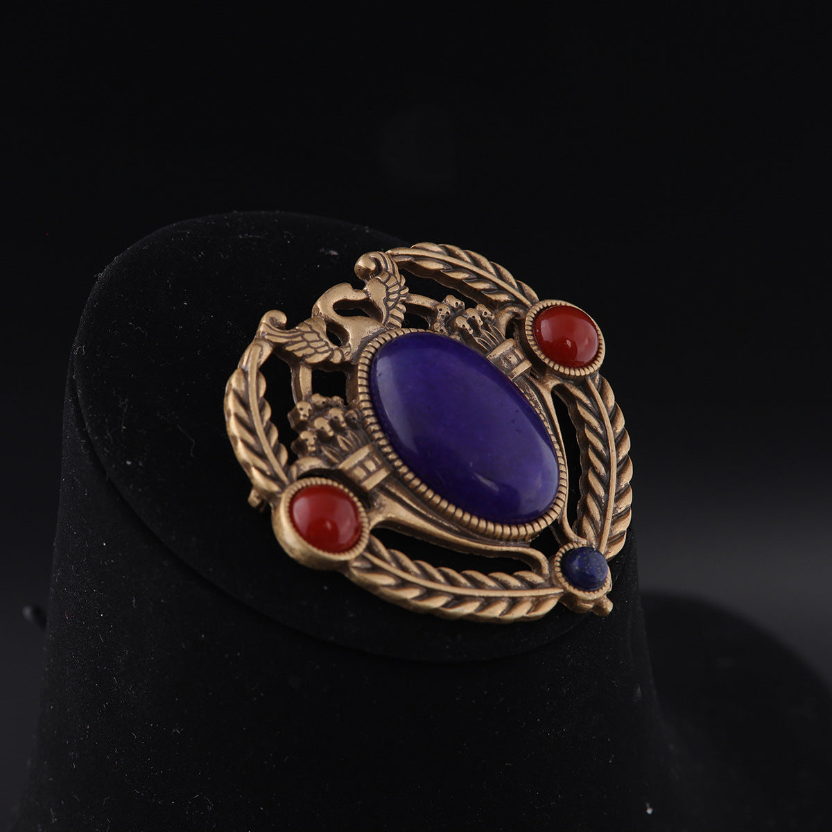 Vintage Geometric Elegant Polished Brooches for Men