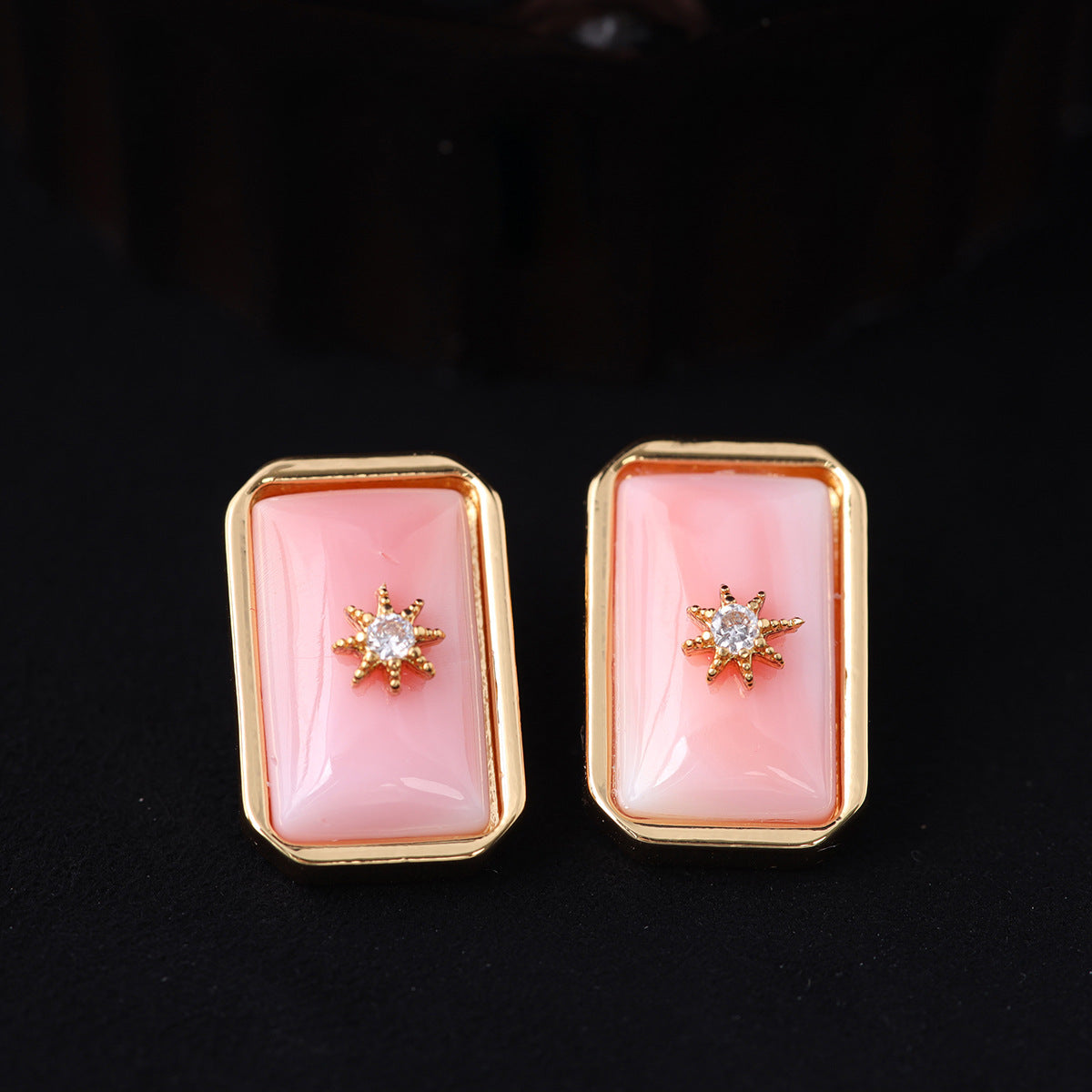 Vintage Shell Chic Chic Earrings for Ladies