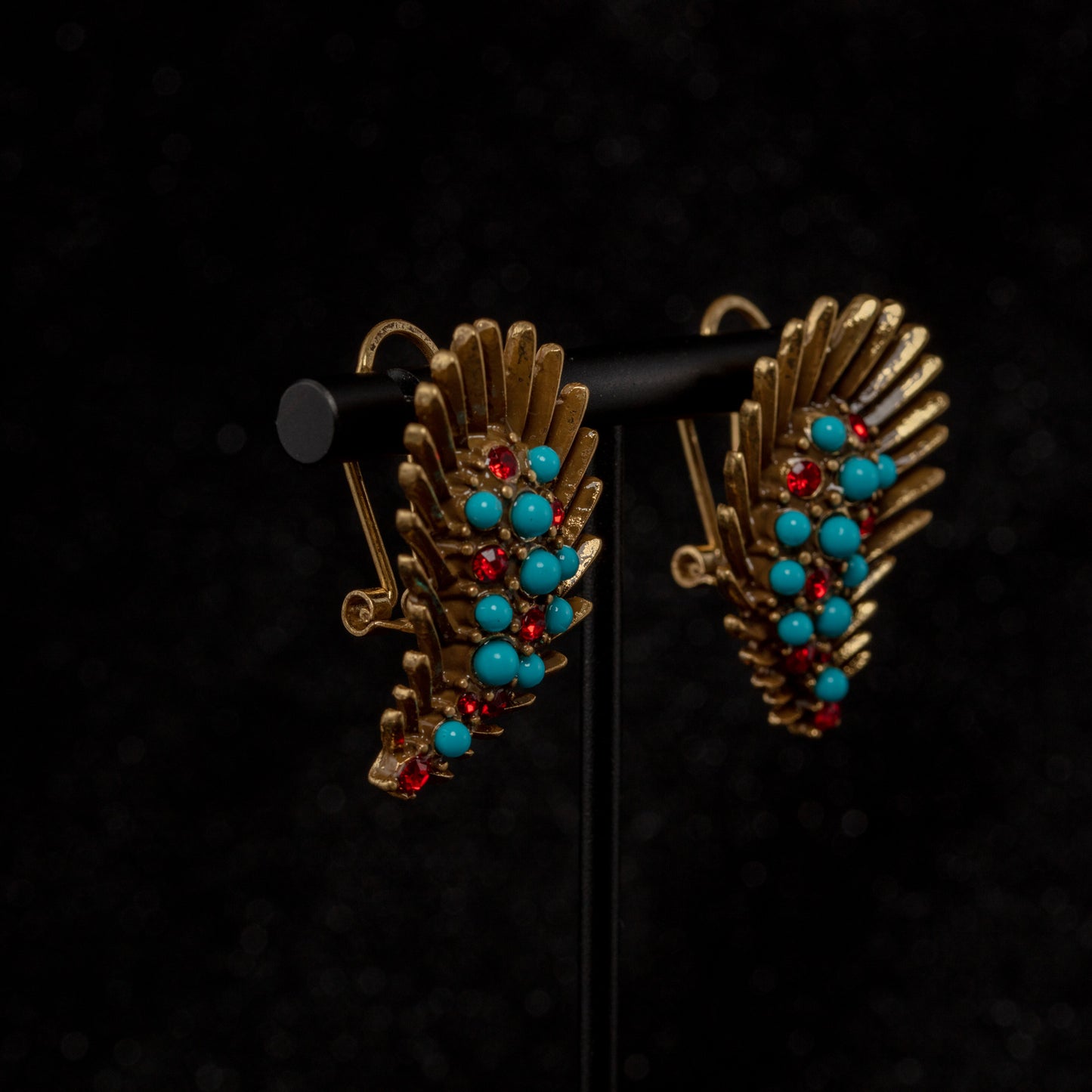 Vintage Leaf Classic Chic Earrings Gift Jewelry