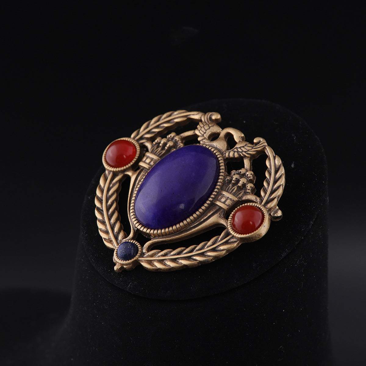 Vintage Geometric Elegant Polished Brooches for Men