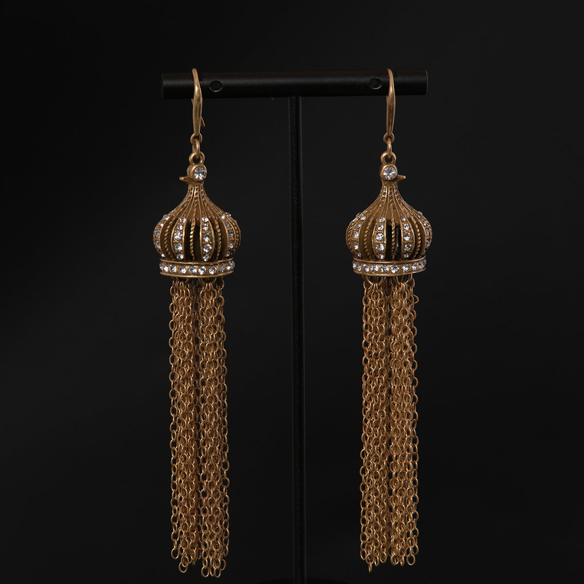 Vintage Elegant Artisan Chic Earrings Handcrafted Design