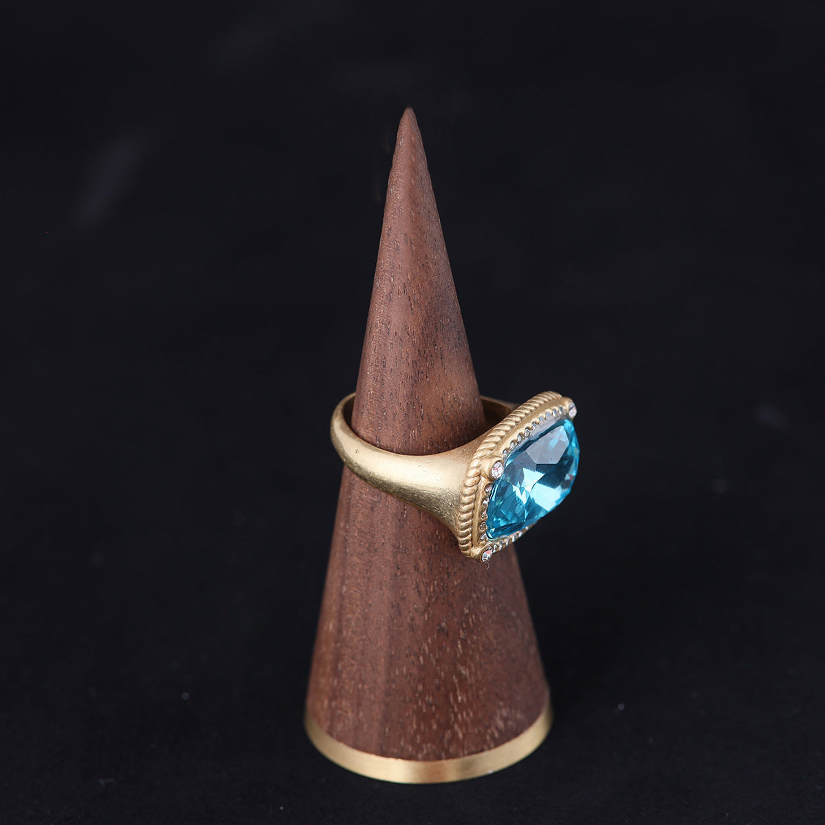 Vintage Geometric Timeless Refined Open Ring