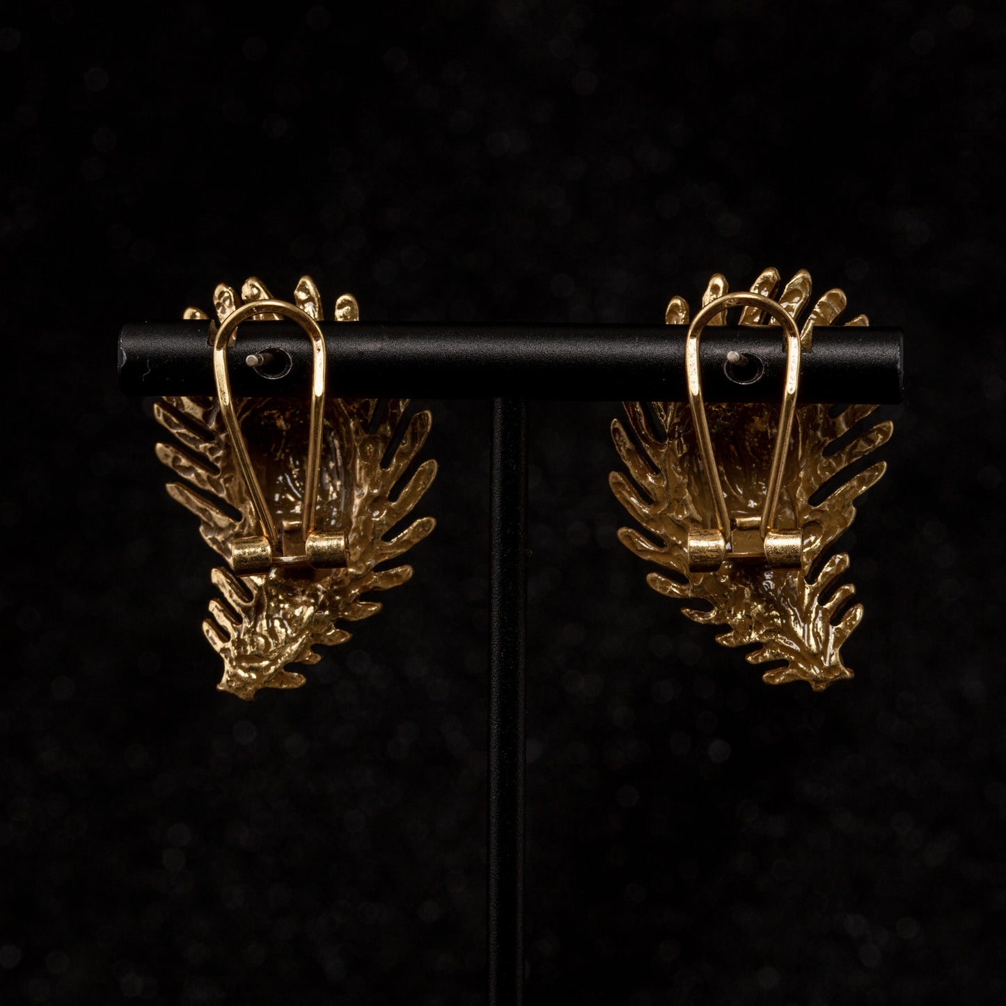 Vintage Leaf Classic Chic Earrings Gift Jewelry