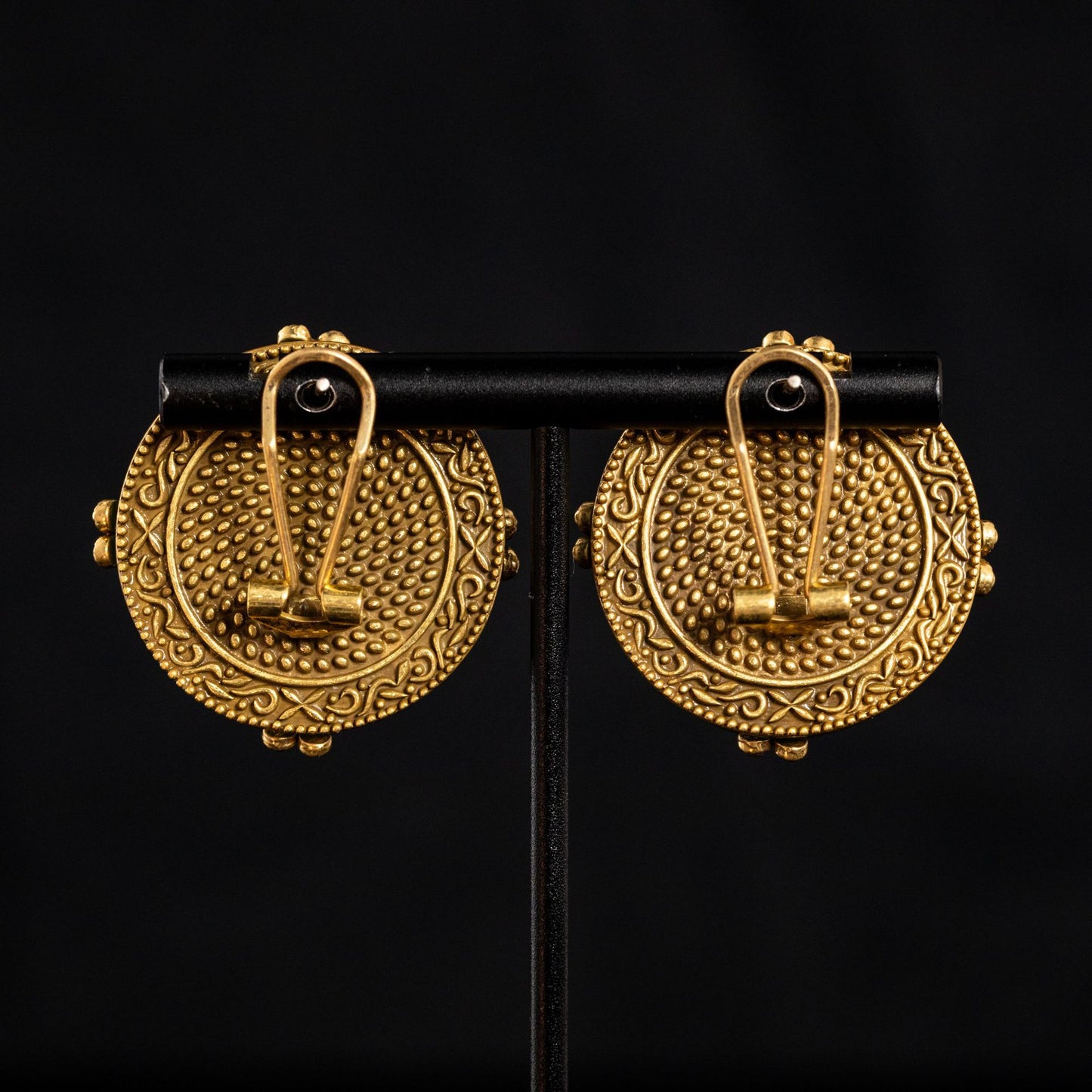 Vintage Pearl Baroque Statement Earrings for Ladies