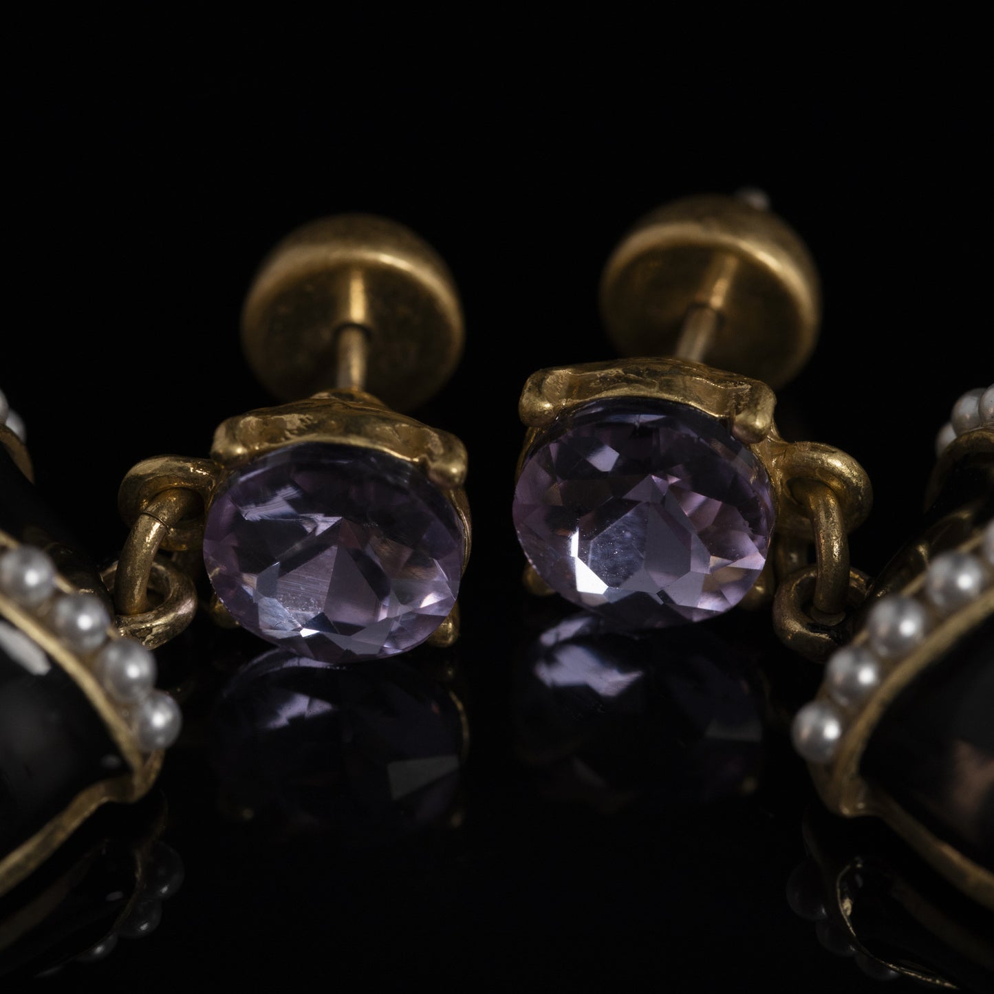 Vintage Crystal Chic Handcrafted Earrings for Women