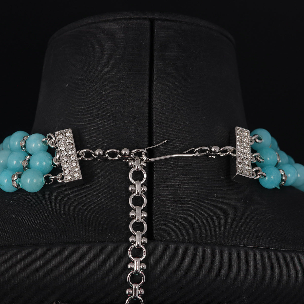 Vintage Crystal Chic Handcrafted Necklace Gift Jewelry