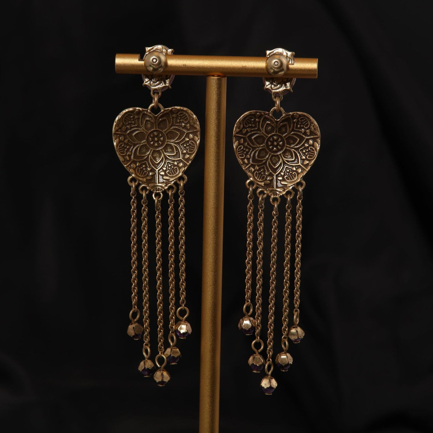 Vintage Enamel Chic Timeless Earrings Gift Jewelry