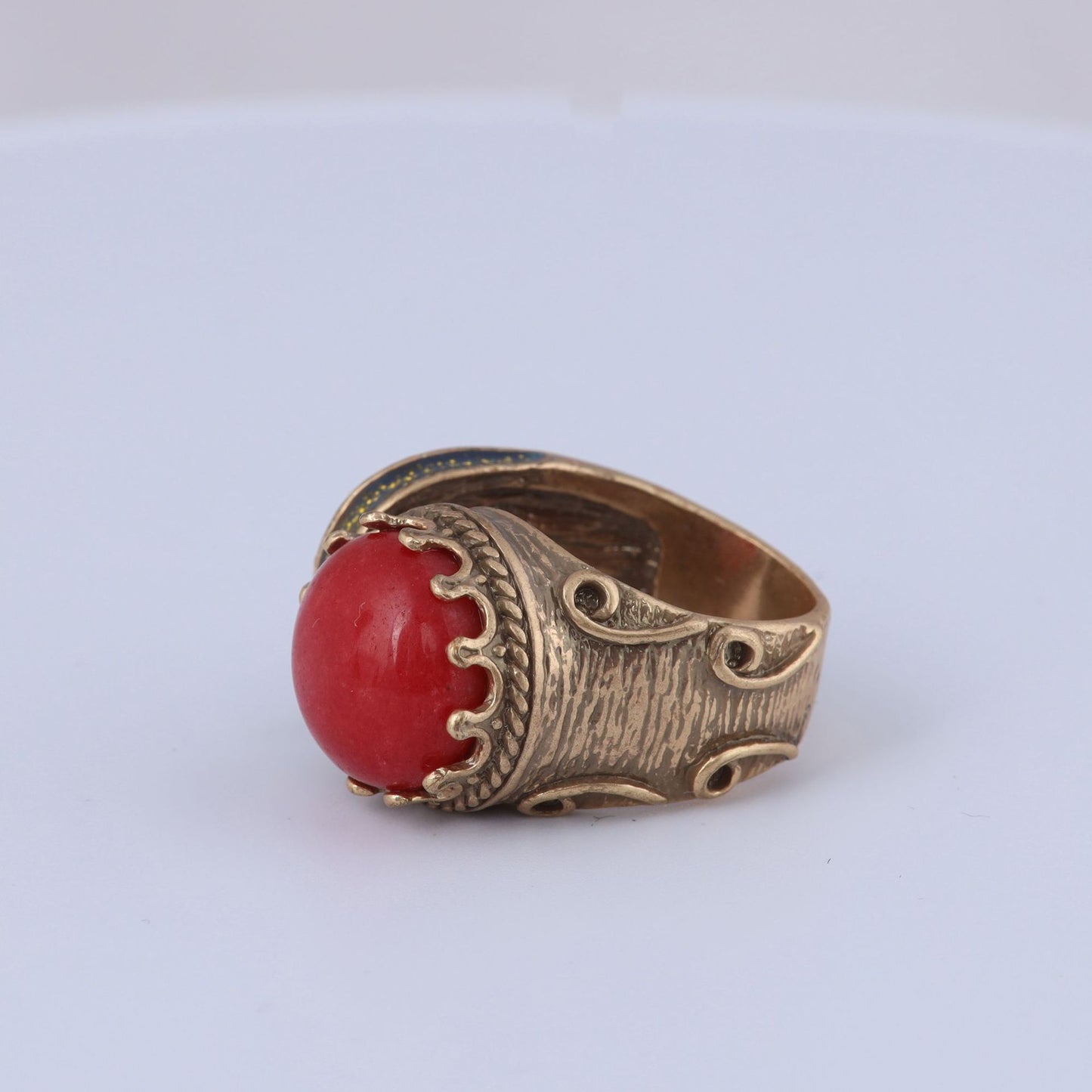 Vintage Geometric Statement Classic Open Ring Gift Jewelry
