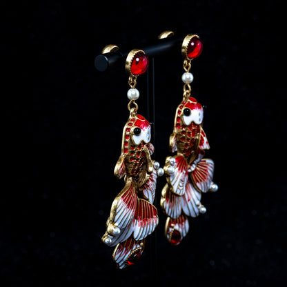 Vintage Luxury Handcrafted Elegant Earrings for Women